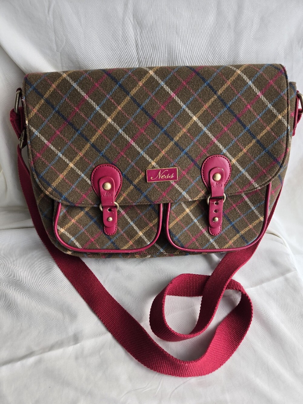 Ness of Scotland ,Tartan,  shoulder Bag